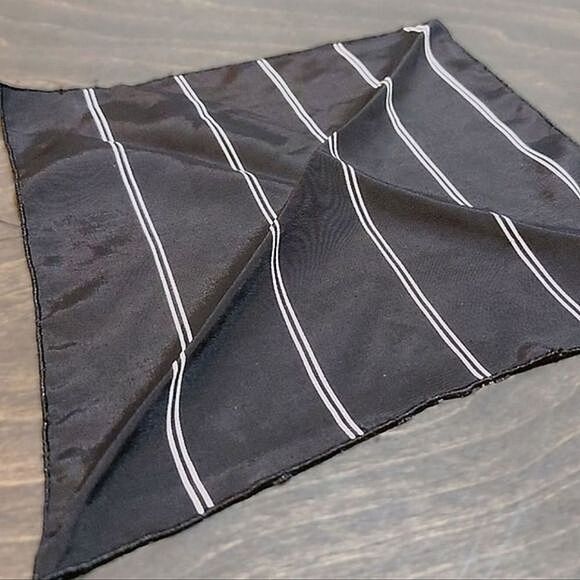 Vtg black and white abstract pattern longline kimono blazer - Picture 10 of 11